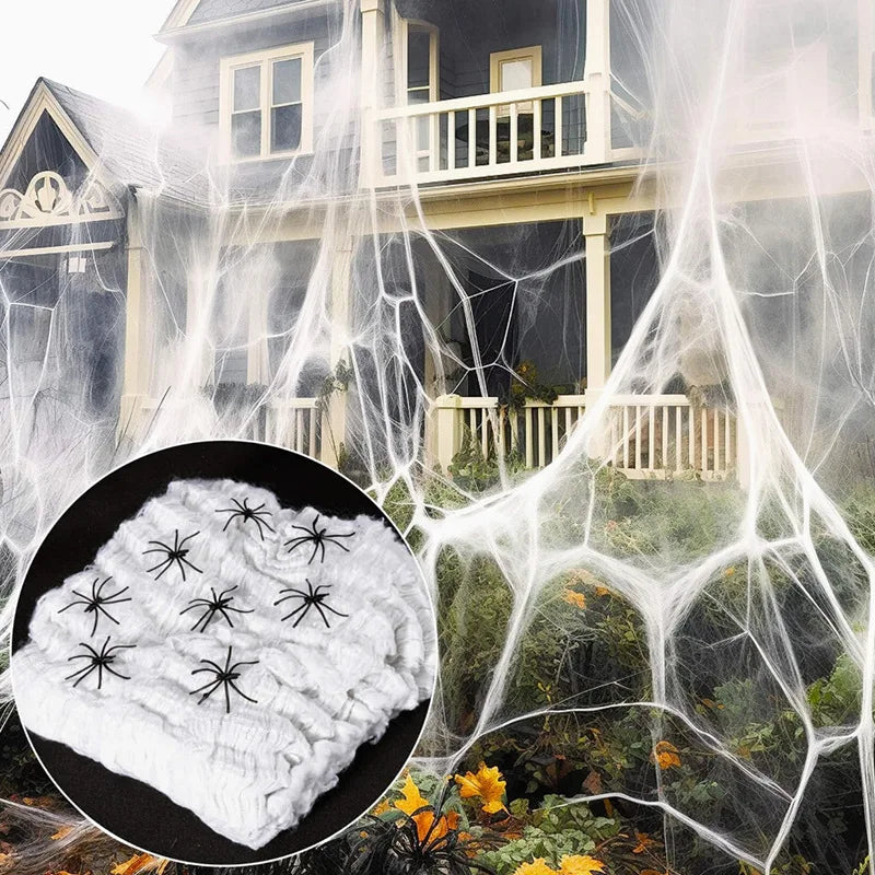 OPHIDIAN  Halloween decoration spider web outdoor haunted house secret room bar scene atmosphere setting props 6