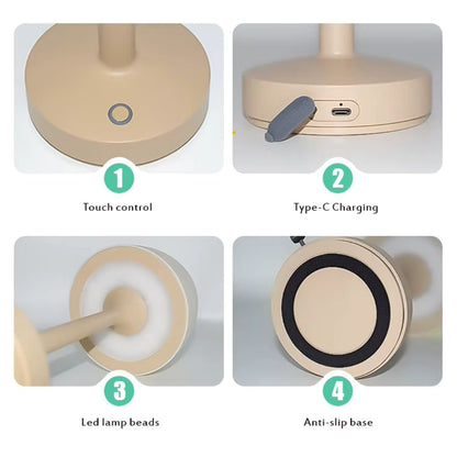 RoyaleGlow Ocean Wave Cordless Projector Light 2 in 1 Lamp and Projection RGB