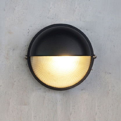 Olcarila Vintage Outdoor Glass Sconce Wall Lamp