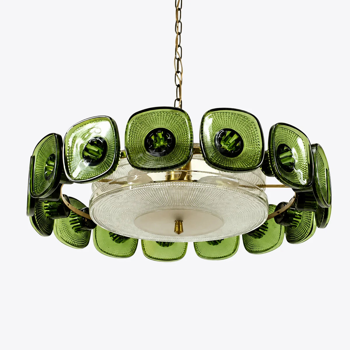 Olivra Murano Glass Chandelier 0