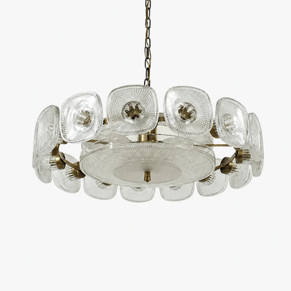 Olivra Murano Glass Chandelier 8