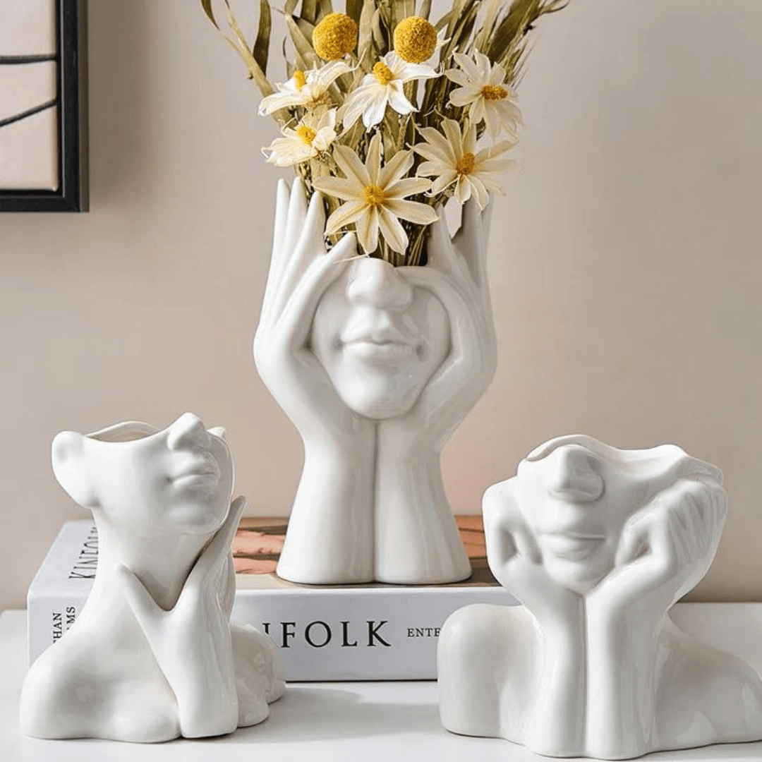 RoyaleGlow ArtVase | Unique and Modern Ceramic Vases