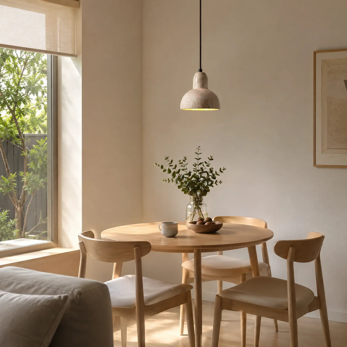 Orlaven Travertine Pendant Light 2