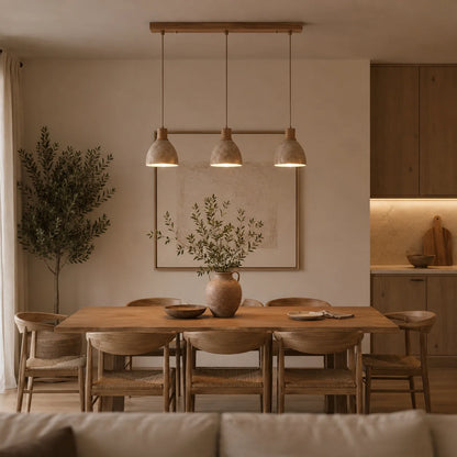 Orliven Three Headed Long Chandeliers 1