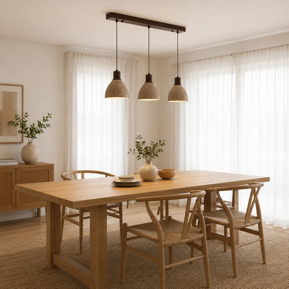 Orliven Three Headed Long Chandeliers 4
