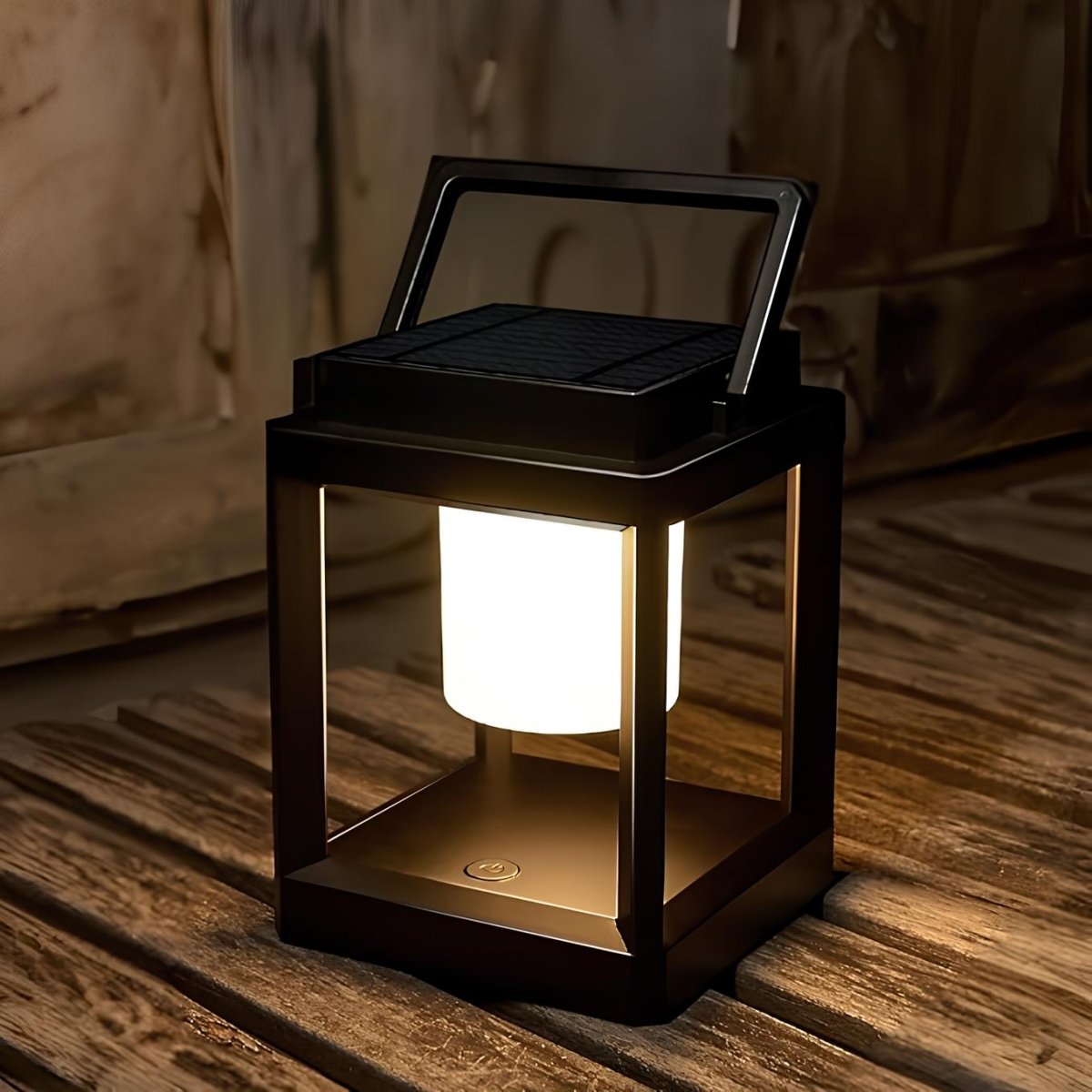 LuxRoyale Outdoor Solar Lantern IP44 Waterproof with Adjustable Brightness