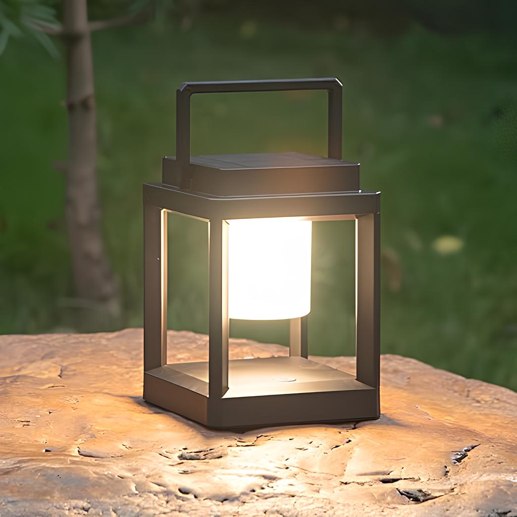 LuxRoyale Outdoor Solar Lantern IP44 Waterproof with Adjustable Brightness