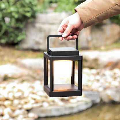 LuxRoyale Outdoor Solar Lantern IP44 Waterproof with Adjustable Brightness