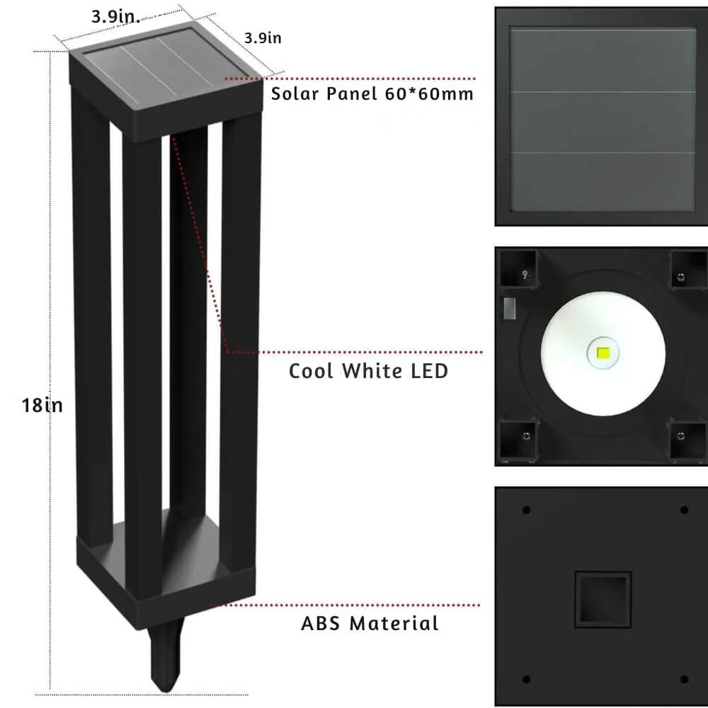 Outdoor Solar Lanterns (2 Packs) 2