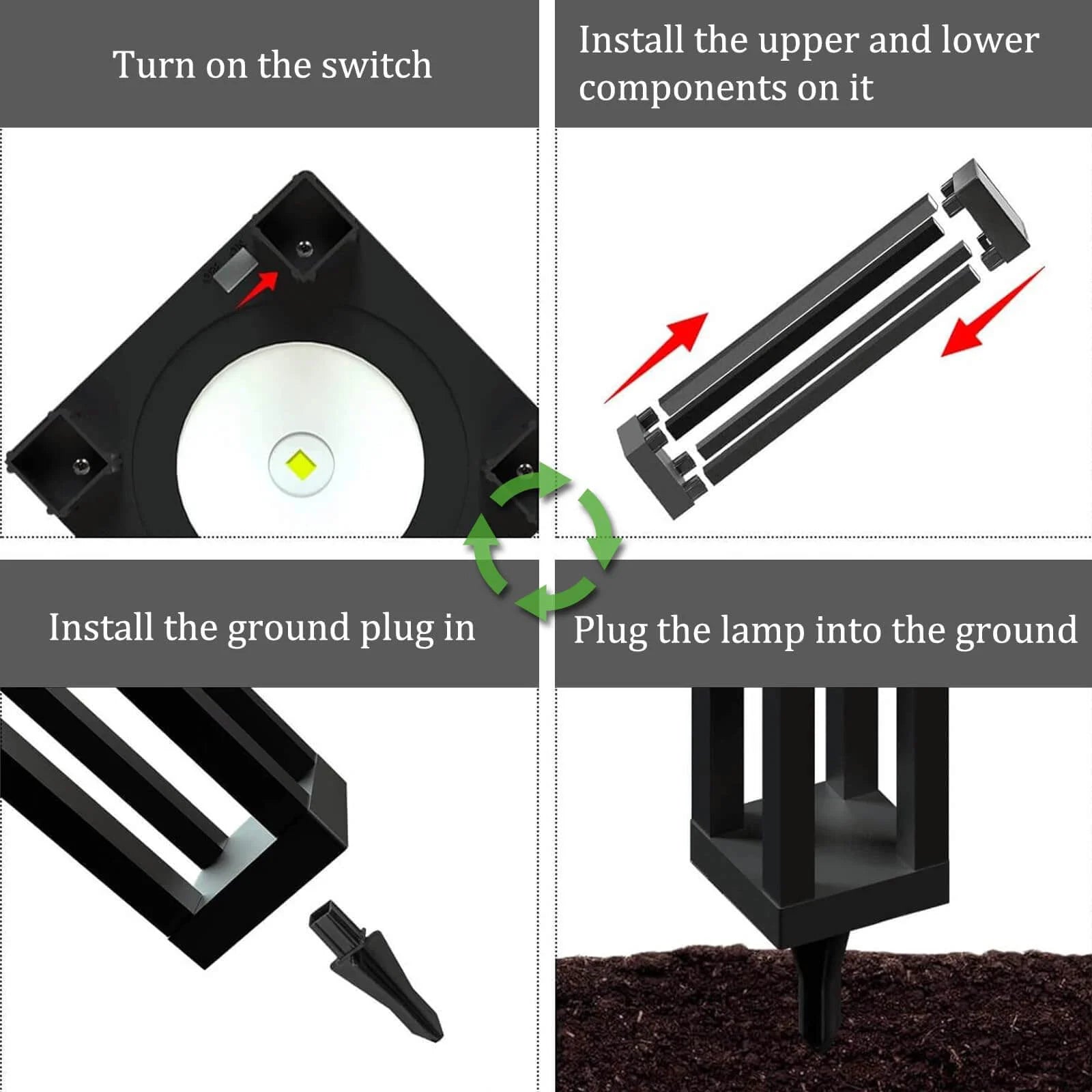 Outdoor Solar Lanterns (2 Packs) 5