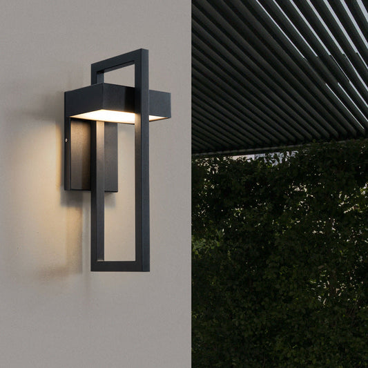 Outdoor Wall Light LED | Modern Lantern