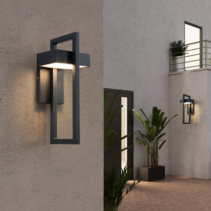 Outdoor Wall Light LED | Modern Lantern