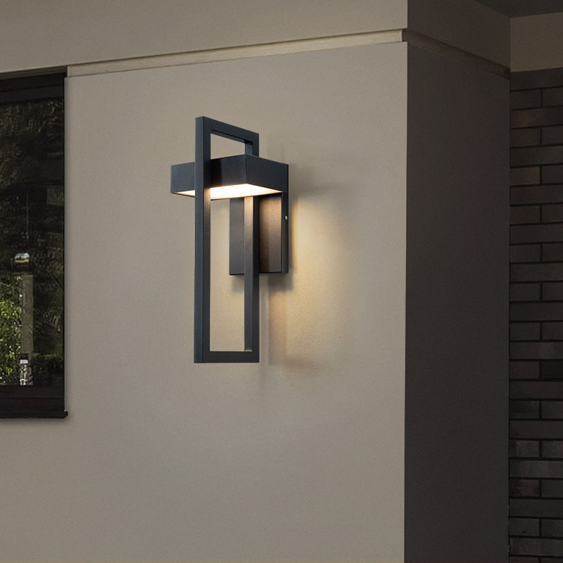 Outdoor Wall Light LED | Modern Lantern