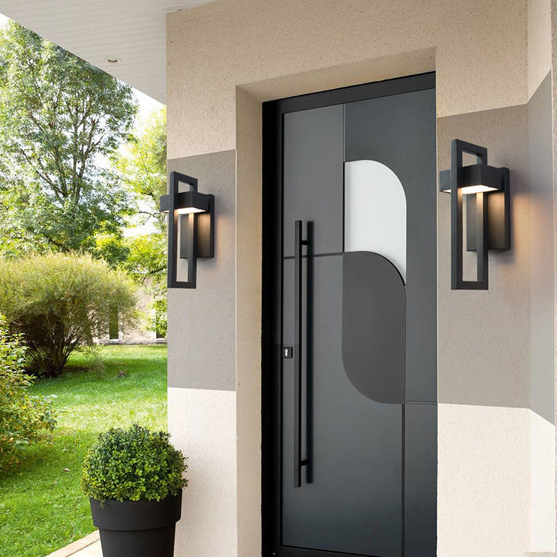 Outdoor Wall Light LED | Modern Lantern
