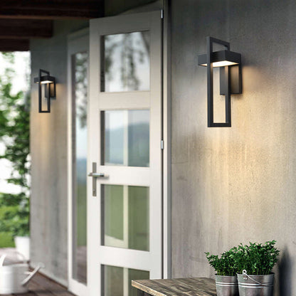 Outdoor Wall Light LED | Modern Lantern