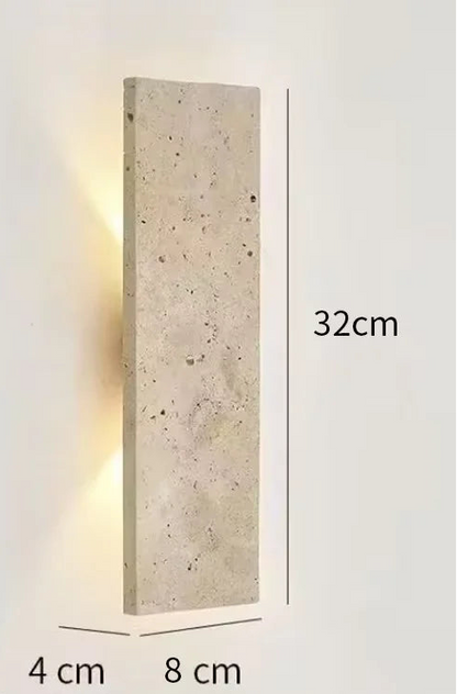 Outdoor waterproof strip wall lamp
