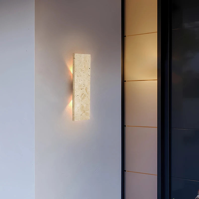 Outdoor waterproof strip wall lamp
