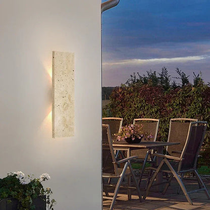 Outdoor waterproof strip wall lamp