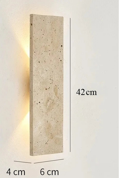 Outdoor waterproof strip wall lamp