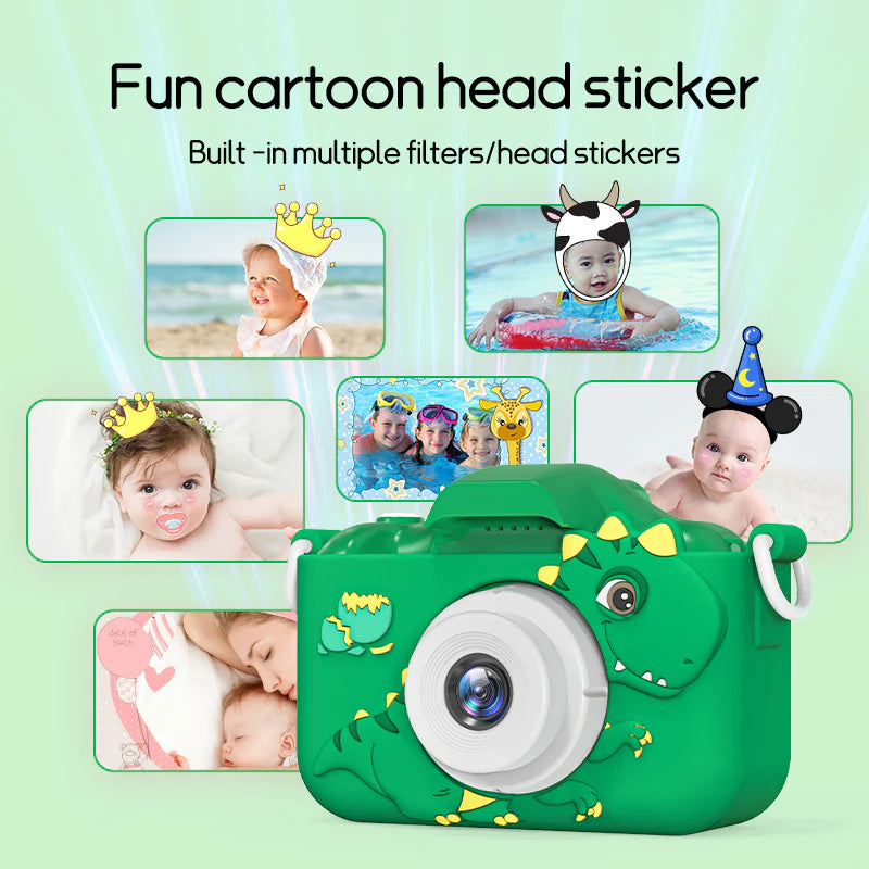 Luxora Digital Children'S Camera With 32GB Card Fun Design