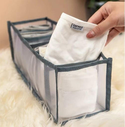 Luxora Stylish Storage Boxes For Underwear - 3-Piece Set