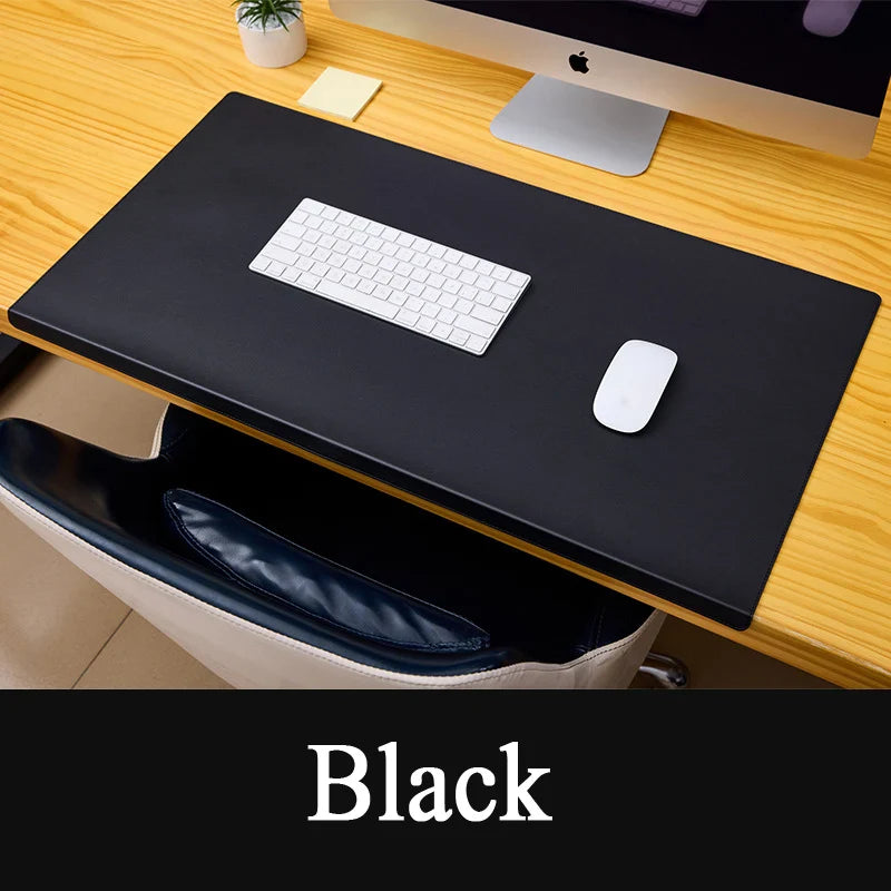PU-Leather Desk Mat with Non-Slip Surface, Wrist and Elbow Support – Ergonomic Desk Pad for Office and Gaming 6