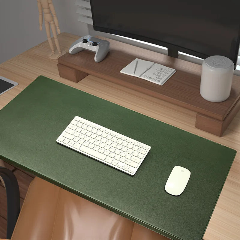 PU-Leather Desk Mat with Non-Slip Surface, Wrist and Elbow Support – Ergonomic Desk Pad for Office and Gaming 7