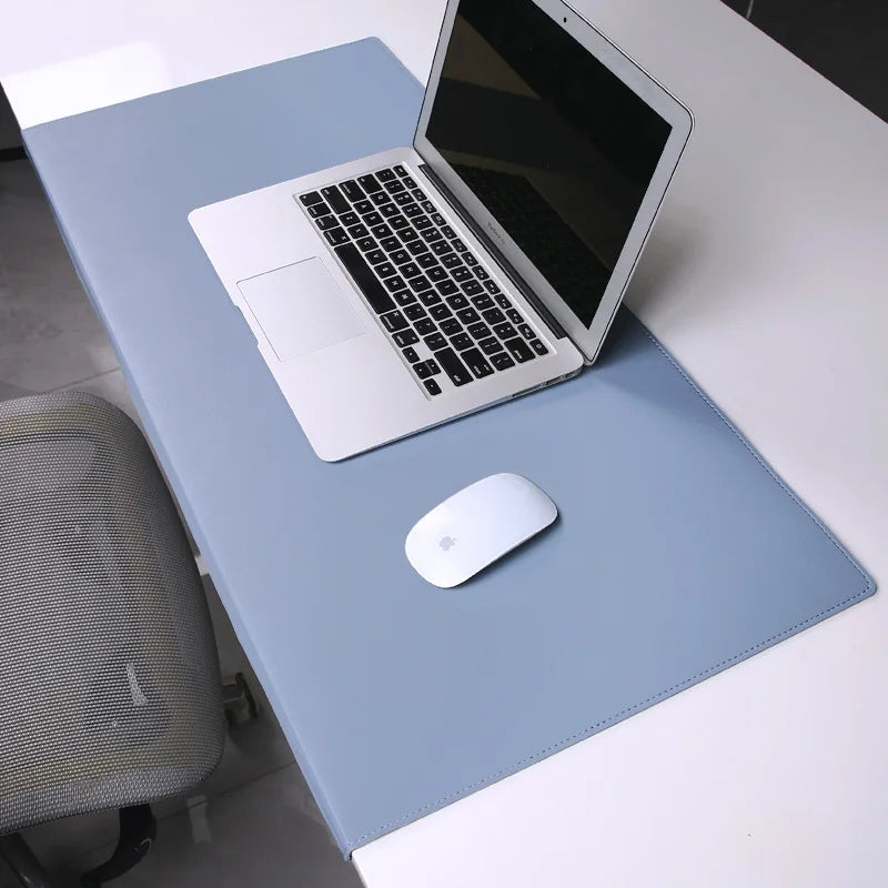 PU-Leather Desk Mat with Non-Slip Surface, Wrist and Elbow Support – Ergonomic Desk Pad for Office and Gaming 8
