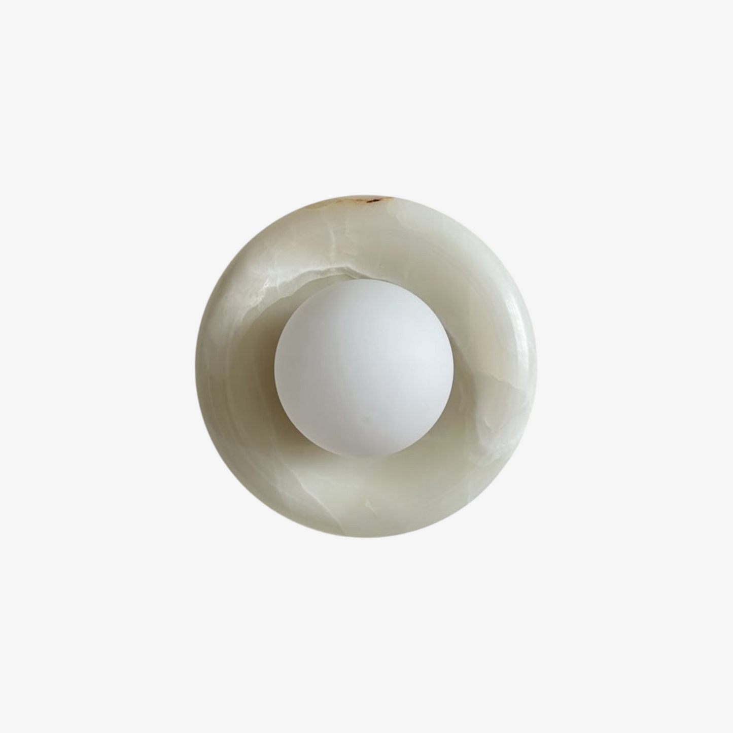 Palma White Jade Sconce 0
