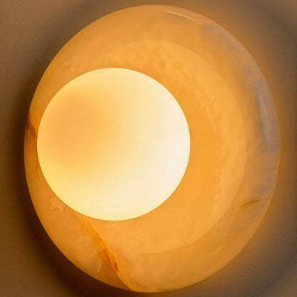 Palma White Jade Sconce 5