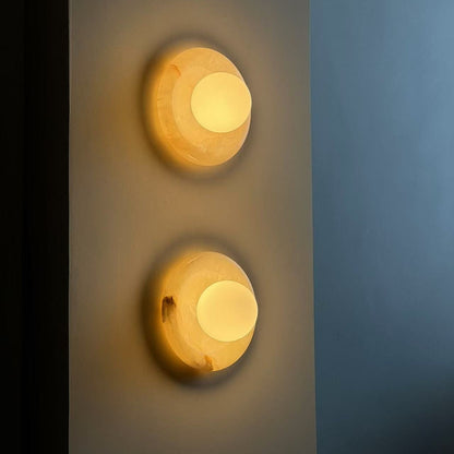 Palma White Jade Sconce 7