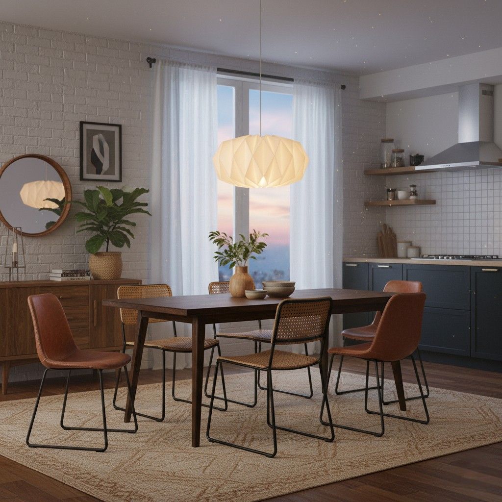 Paper Lamp Shade Pendant Light 2