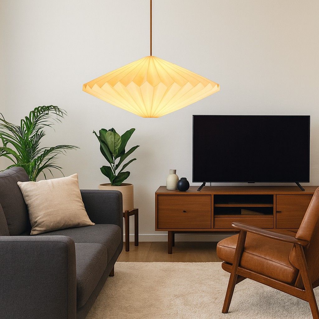 Paper Lamp Shade Pendant Light 7