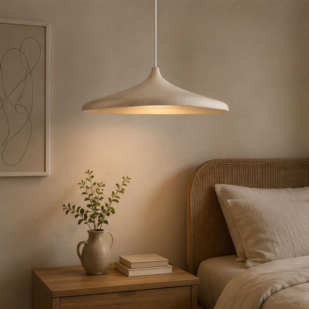 Pendant Lamp Retro Restaurant Chandelier Wabi-Sabi Style Pendant Light Irregular Design Adjustable Suitable for Restaurants Living Rooms Bedrooms Hotels