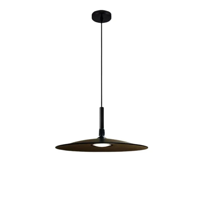 RoyaleGlow Scandinavian Minimalist LED Disc Pendant Light for Kitchen Island