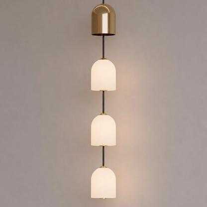Perla Stacked Glass Pendant Light 10