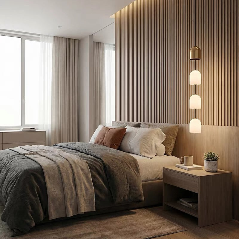 Perla Stacked Glass Pendant Light 3