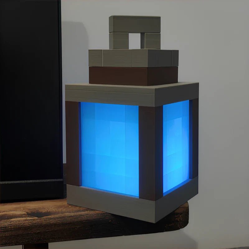 LuxRoyale Lantern With 16 Color RGB Glow For Wall Or Shelf