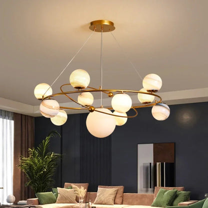 Planet moon ceiling light 2