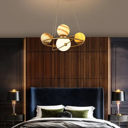 Planet moon ceiling light 6