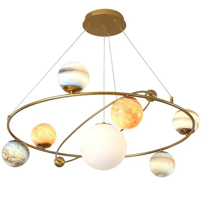 Planet moon ceiling light 7