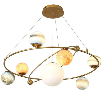 Planet moon ceiling light 7