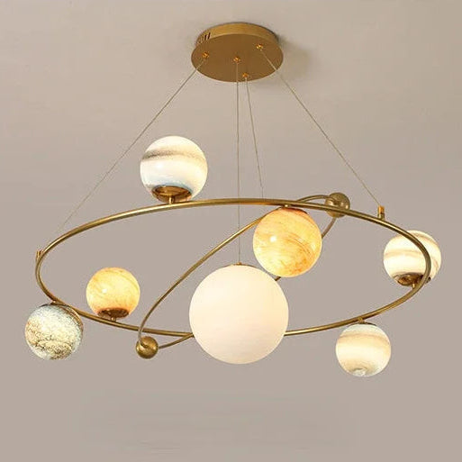 Planet moon ceiling light 8