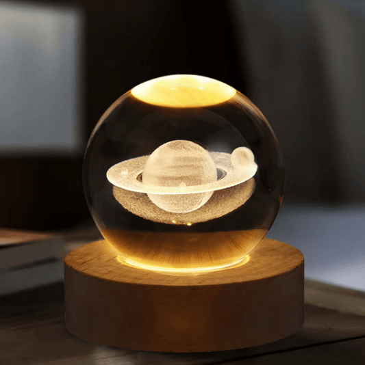 Planetary Lamp – Solar System Table Lamp with Soft Glow 0