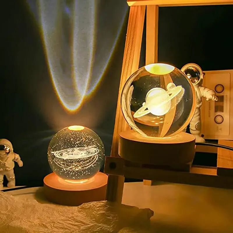 Planetary Lamp – Solar System Table Lamp with Soft Glow 2