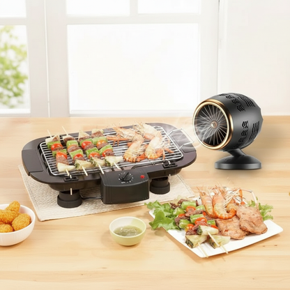 Portable Range Hood for Indoor Cooking – Compact USB Powered Kitchen Exhaust Fan with Adjustable Airflow 2
