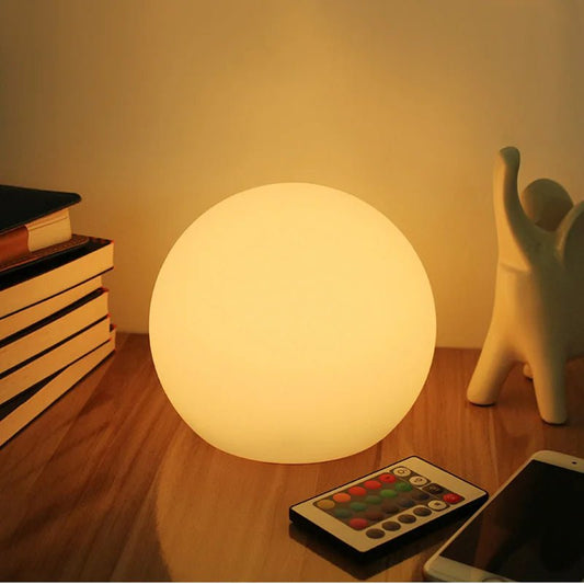 Portable Table Globe Lamp – 16 Color LED 0