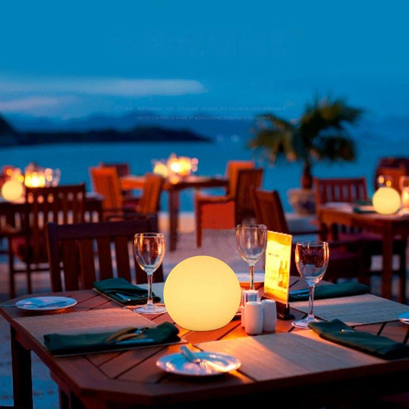 Portable Table Globe Lamp – 16 Color LED 4