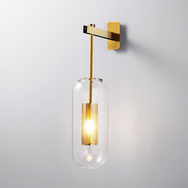 Post-modern Nordic Glass Wall Light 0