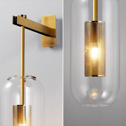 Post-modern Nordic Glass Wall Light 3